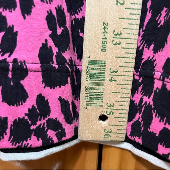 Marc Jacobs Pink/Black Animal Print and Striped Dress Size Medium - Picture 10 of 10